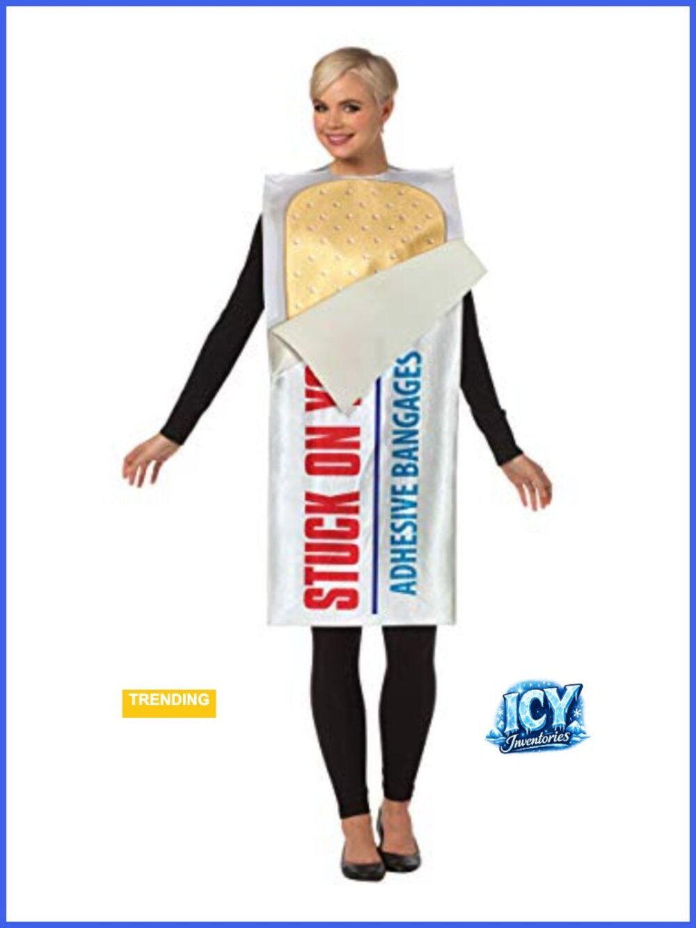 Bandage Costume Tunic One Size Halloween Cosplay Adult Party